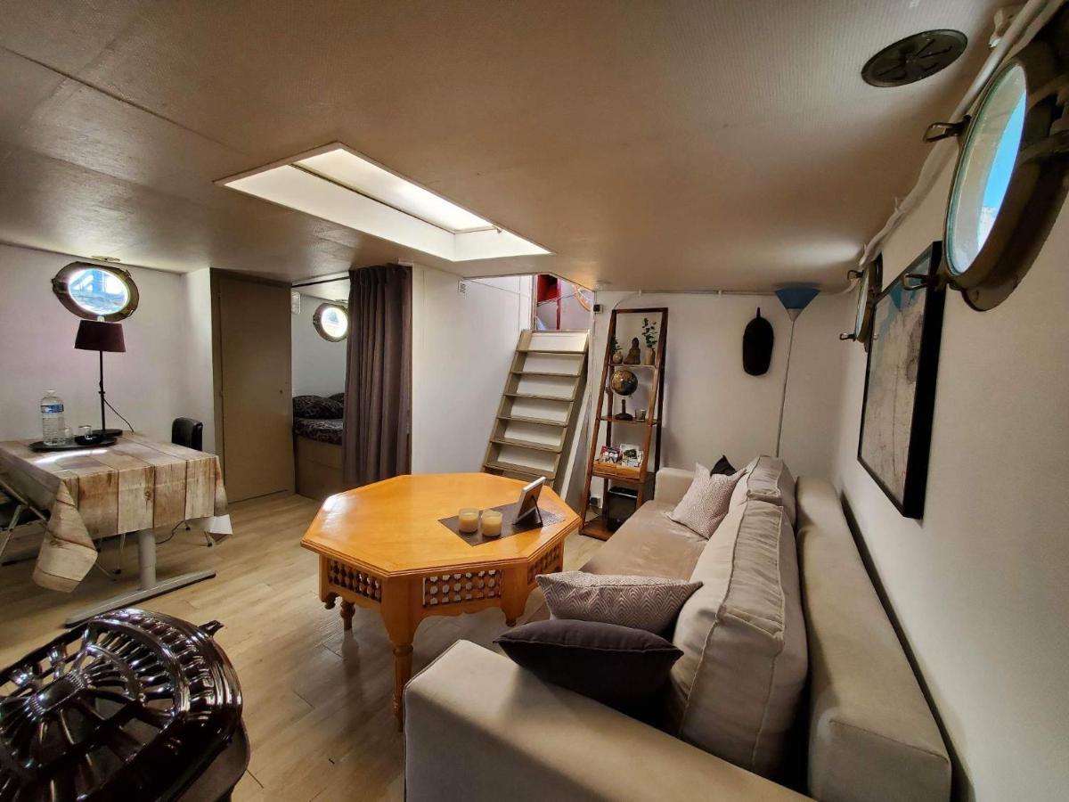 Peniche "Louise Michel" Sejournez Dans L'Appartement Du Capitaine, Offrez Vous Une Experience Inoubliable Au Fil De L'Eau Douai Exterior foto